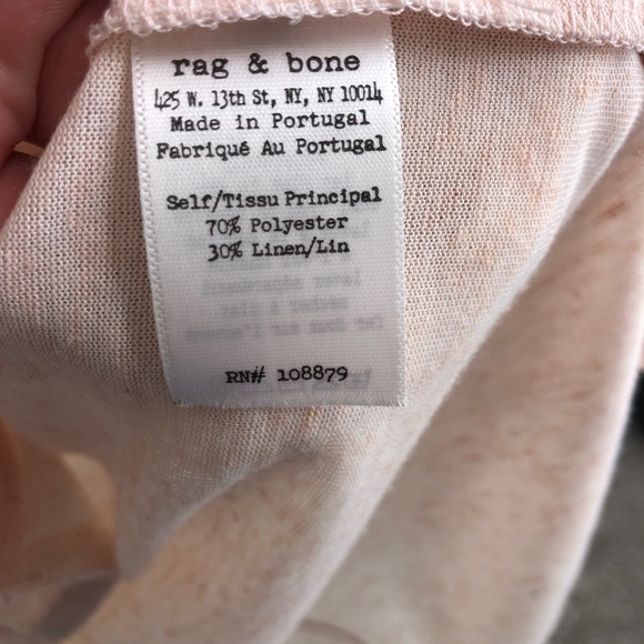 rag and bone Marled Slit Hem Undone Tank - Picture 8 of 8